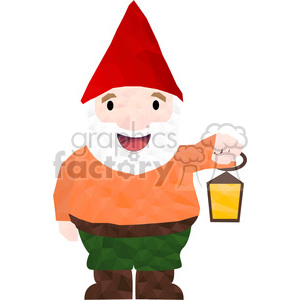 300x300 Garden Gnome Geometry Geometric Polygon Vector Graphics Rf Clip