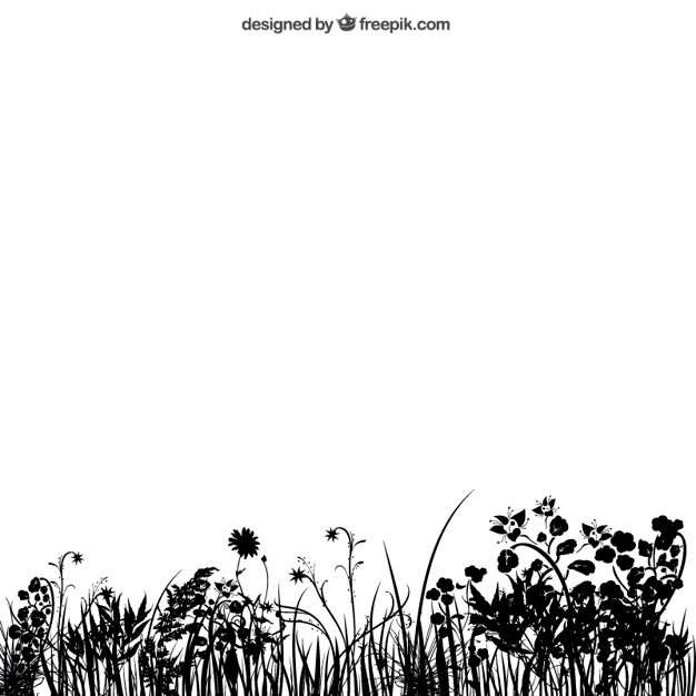 626x626 Garden Silhouettes Vector Premium Download