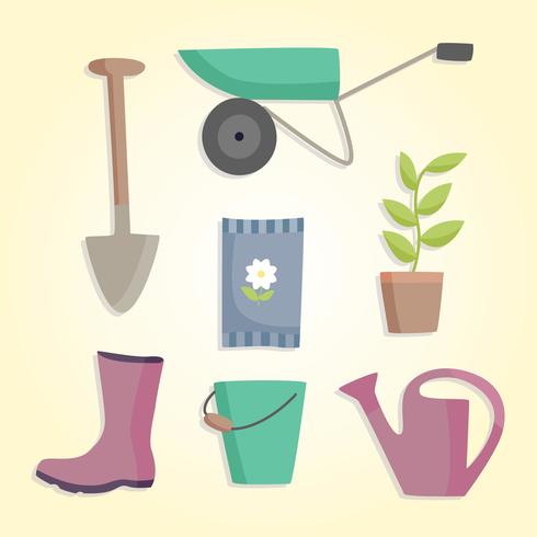 490x490 Gardening Tools Vector