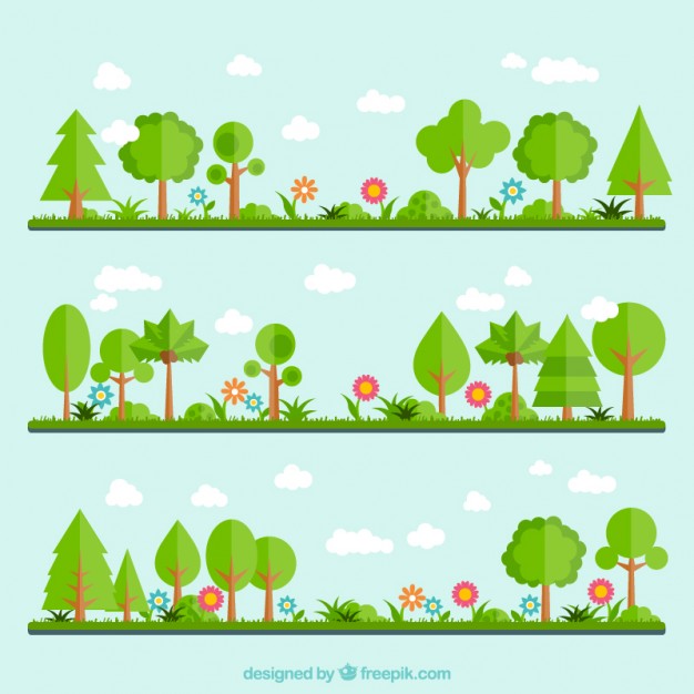 626x626 Green Garden Vector Premium Download