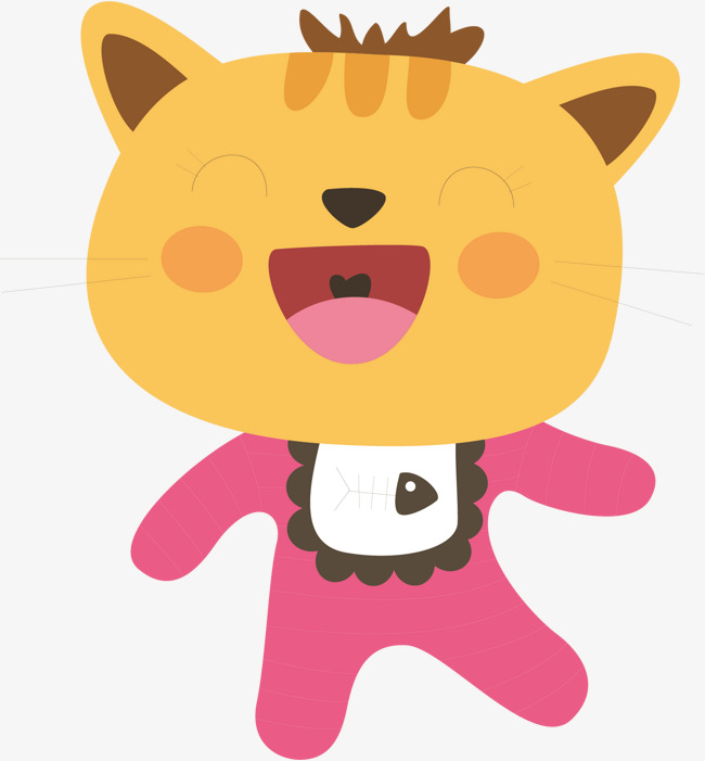 650x701 Cartoon Animals Garfield Vector Illustration, Cartoon Vector