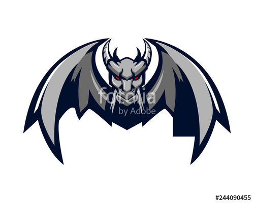 500x400 Gargoyle Bat Mascot Dragon Monster Stock Image And Royalty Free