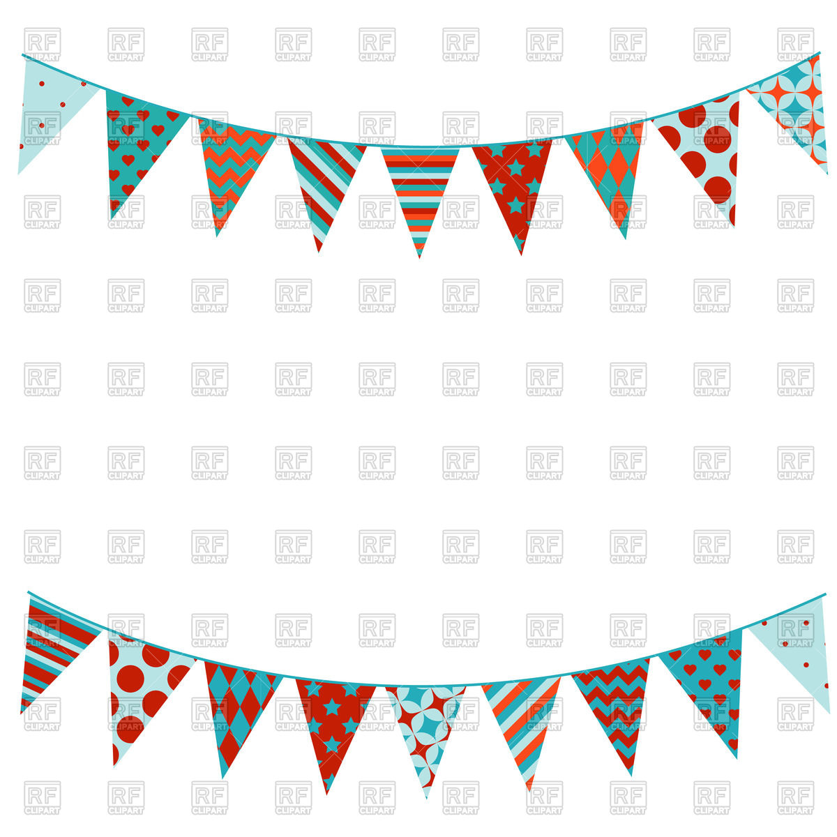 1200x1200 Bunting Flags
