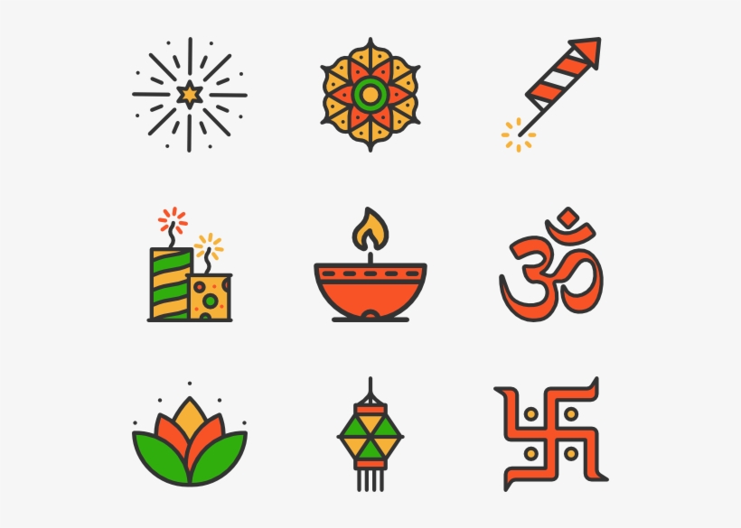 820x585 Clipart Transparent Garland Vector Diwali