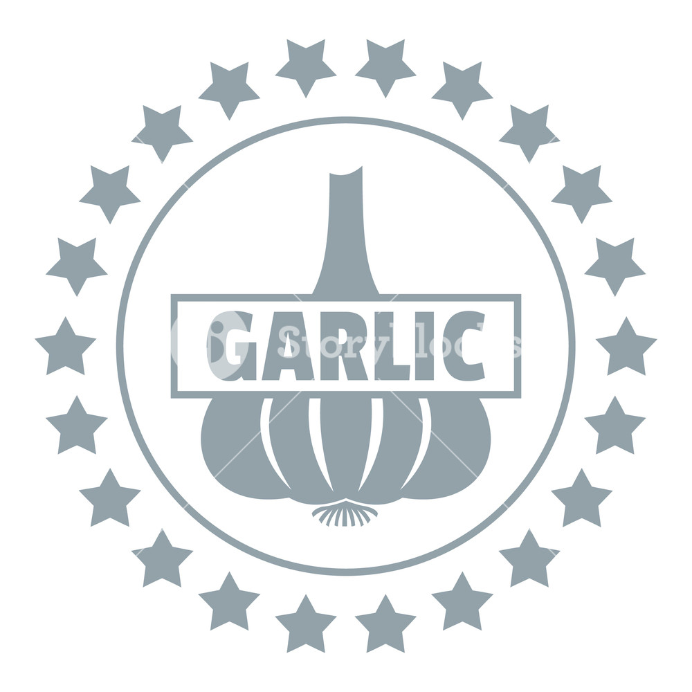 1000x1000 Garlic Logo Simple Illustration Of Garlic Vector Logo For Web