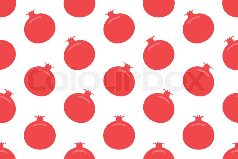 800x534 Seamless Pattern With Garnet Flat Stock Vector Colourbox