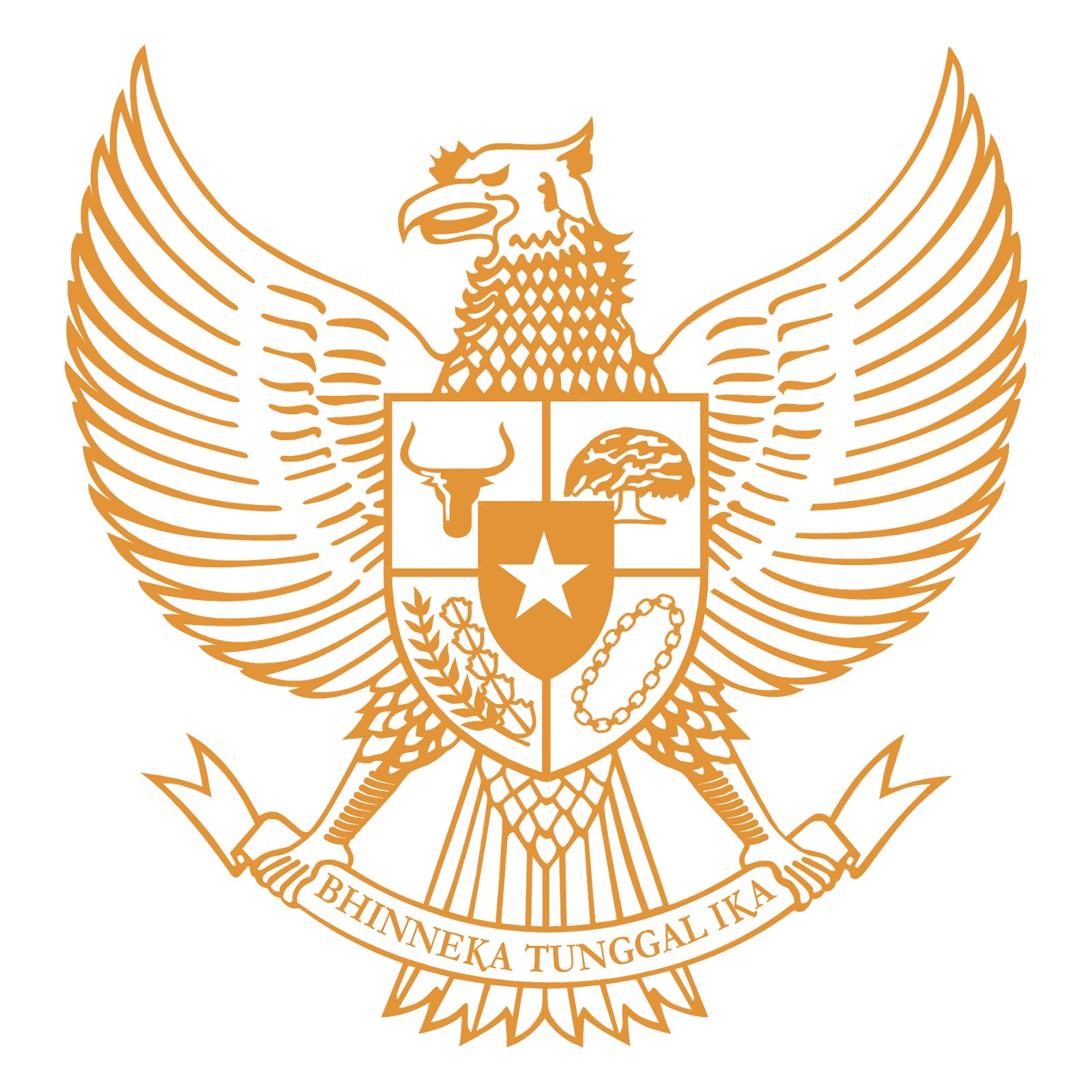 1600x1600 Download Logo Garuda Pancasila Vector Cdr
