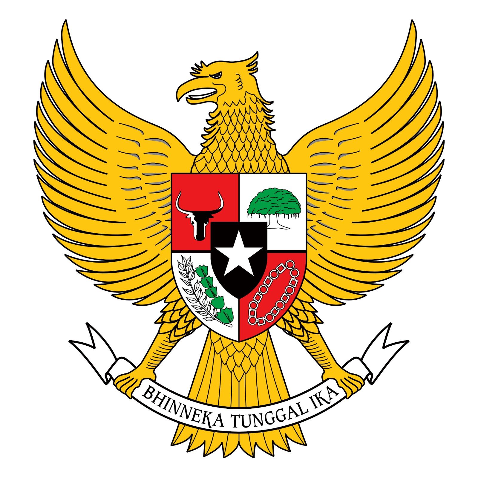 1600x1600 Download Logo Garuda Pancasila Vector Cdr Gudang Logo