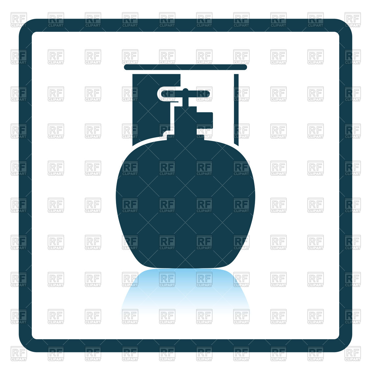 Shadow Reflection Design Of Camping Gas Container Icon Vector 1200x1200 Shadow Reflection Design Of Camping Gas Container Icon Vector