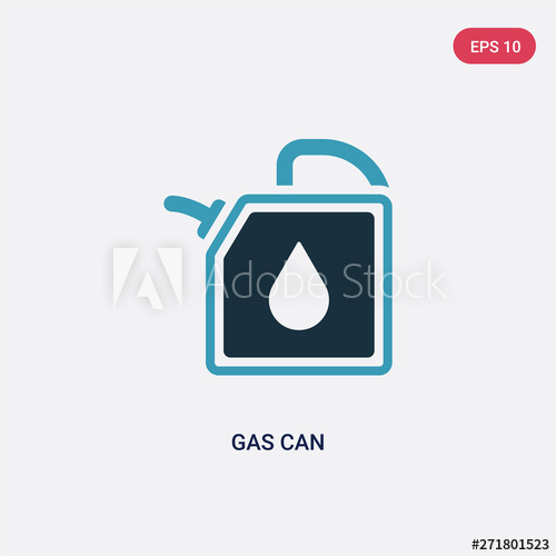 Two Color Gas Can Vector Icon From Transport Concept Isolated 500x500 Two Color Gas Can Vector Icon From Transport Concept Isolated