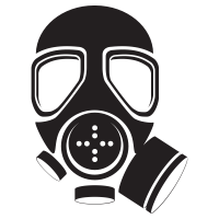 200x200 Gas Mask Icons