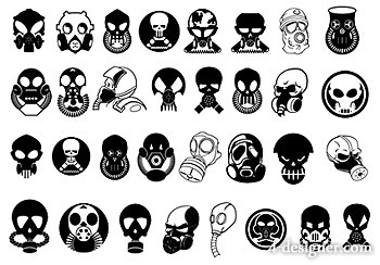 350x244 Designer The Trend Masks Element Vector Material