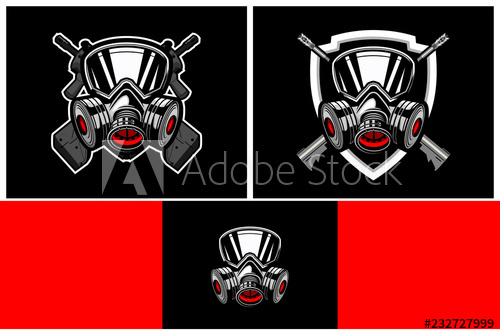 Gas Mask Logo Vector At Collection Of Gas Mask Logo Vector Free For Personal Use 4693