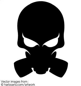 Gas Mask Logo Vector At Vectorified.com 