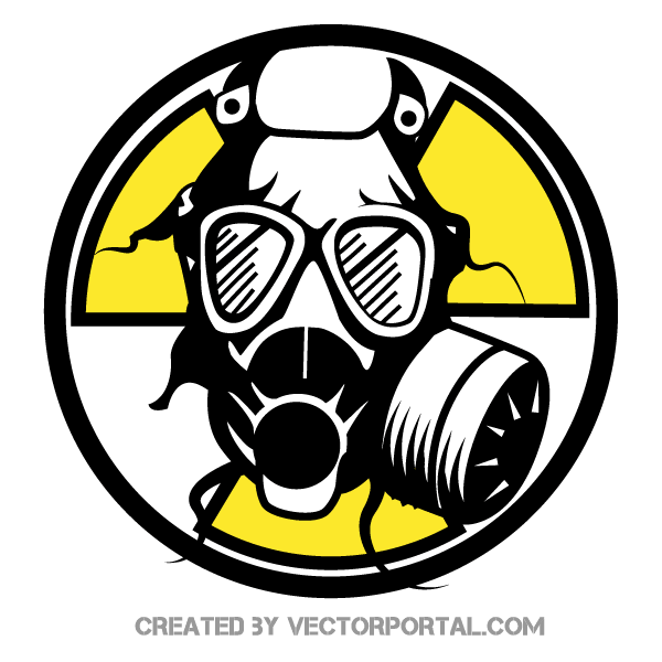 600x600 Free Gas Mask Vector