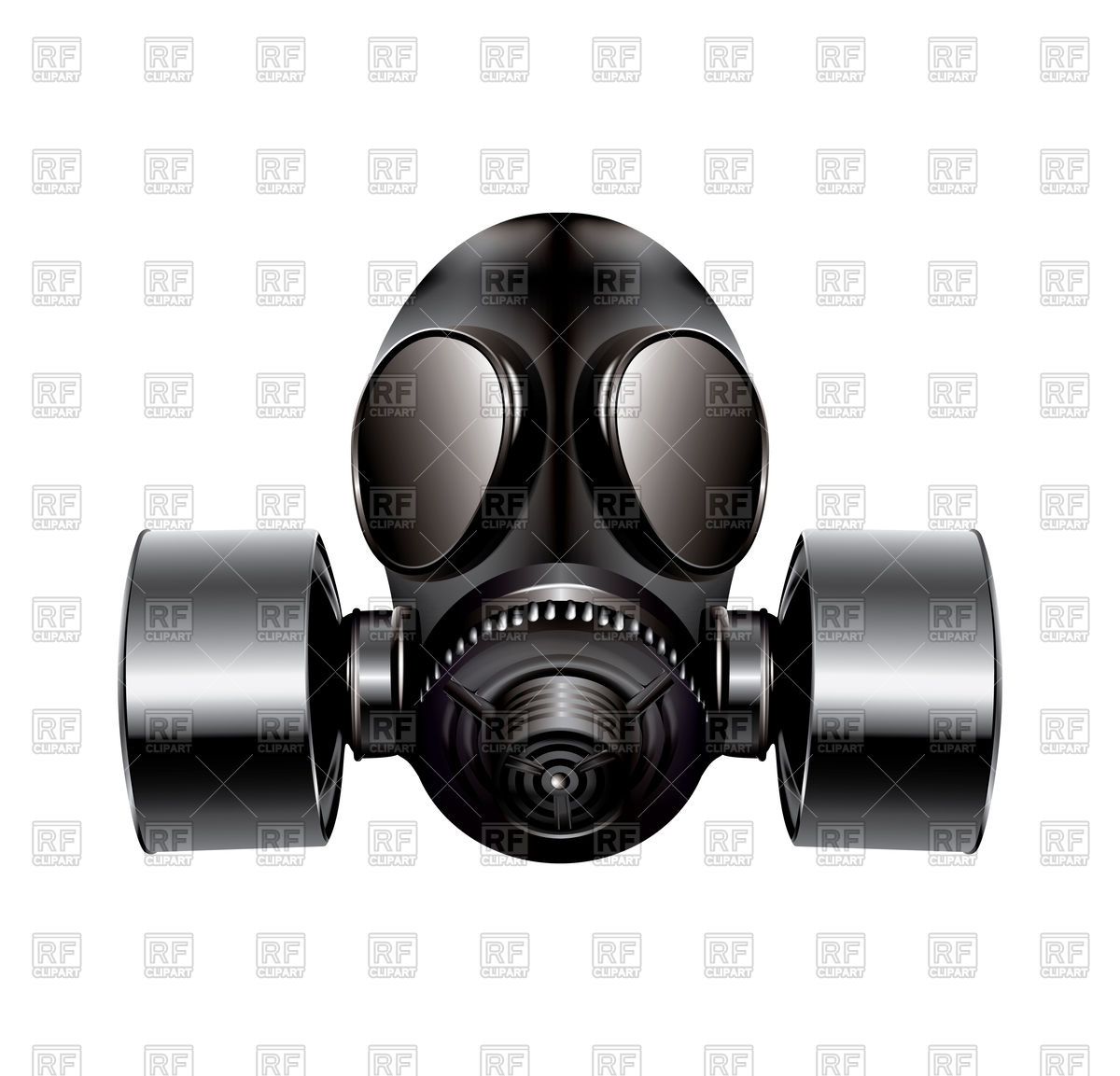 1200x1153 Gas Mask Vector Image Of Objects Pavalena