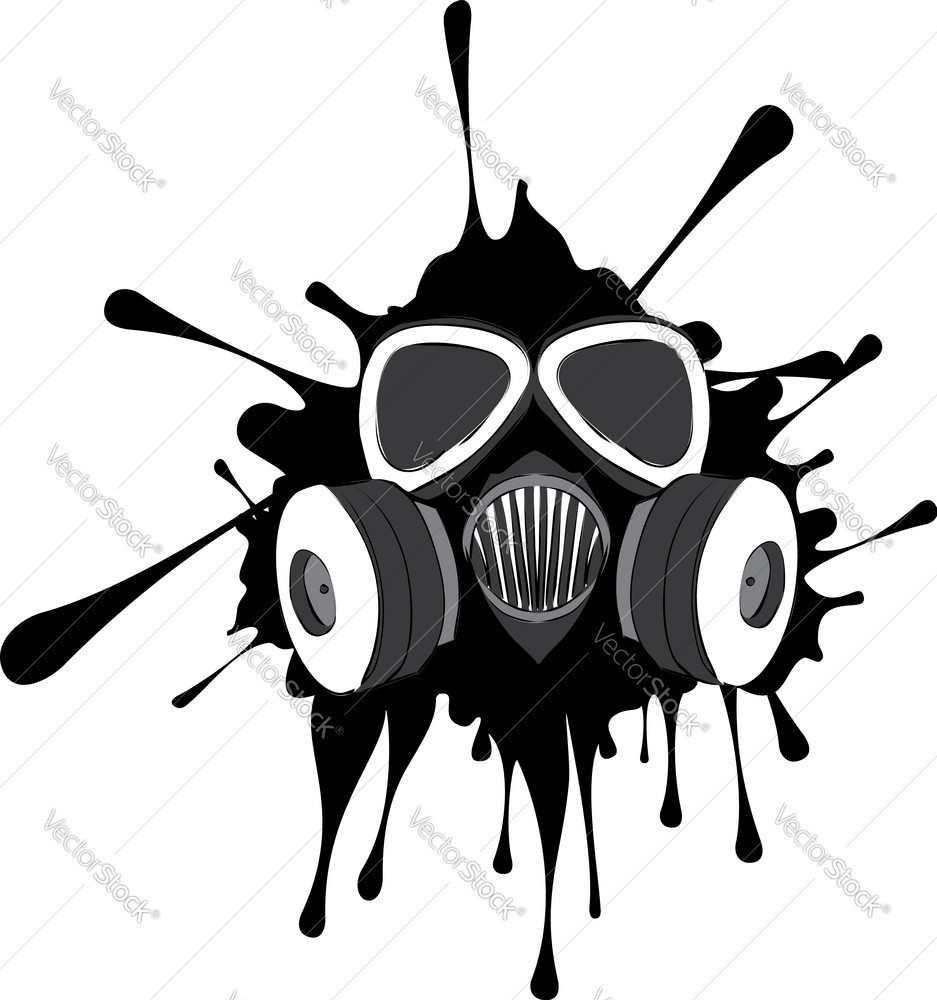 937x1000 Grunge Gas Mask Vector Free Graphics Uihere
