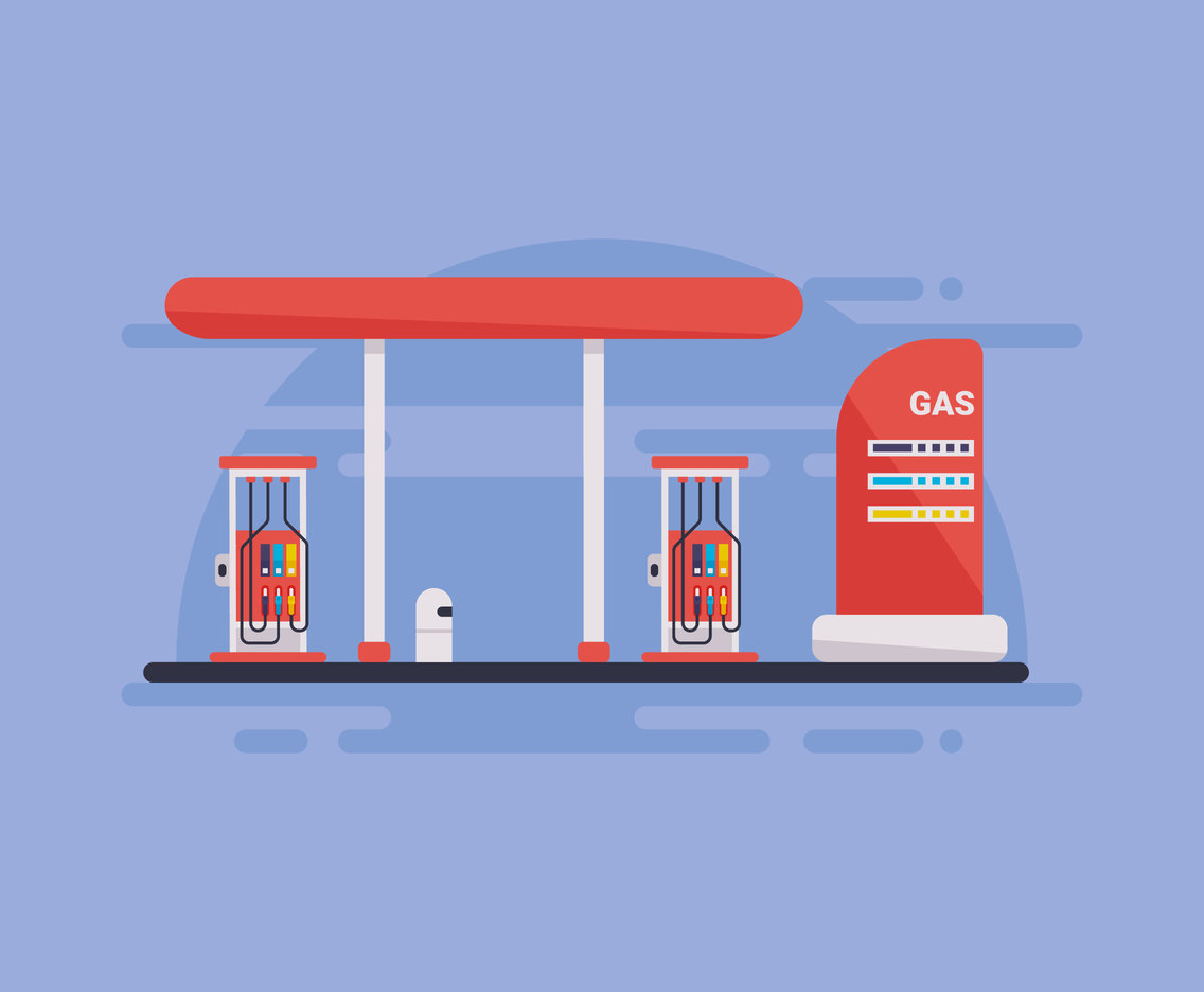 1136x936 Unique Gas Station Vectors Vector Art Graphics