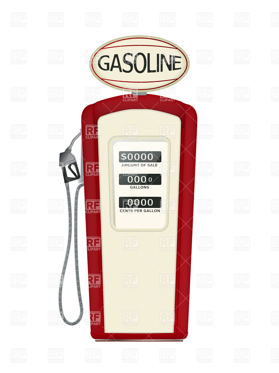 900x1200 Vintage Fuel Pump Vector Image Of Transportation Lirch
