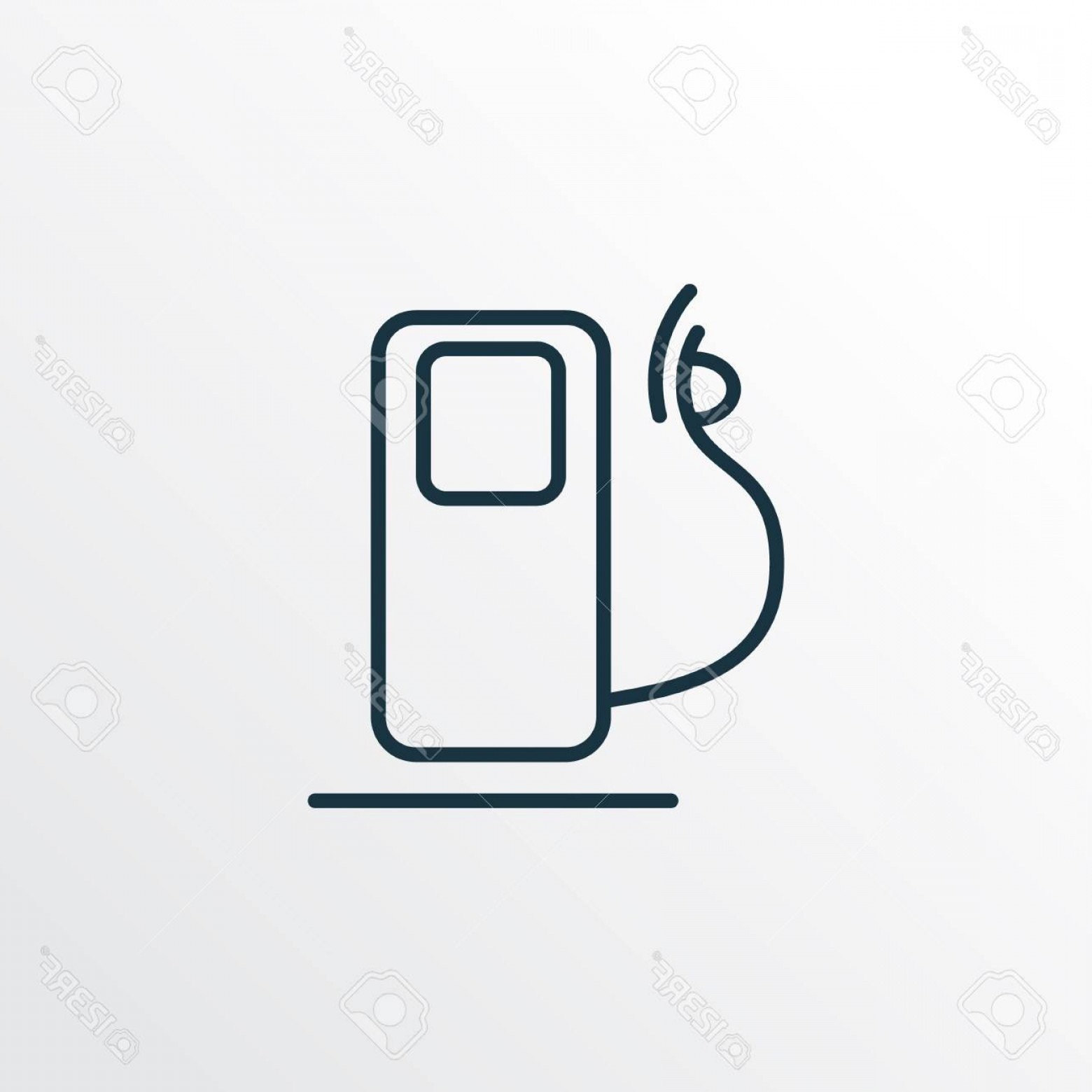 Premium Gas Pump Vector Studiogrfx 1560x1560 Premium Gas Pump Vector Studiogrfx