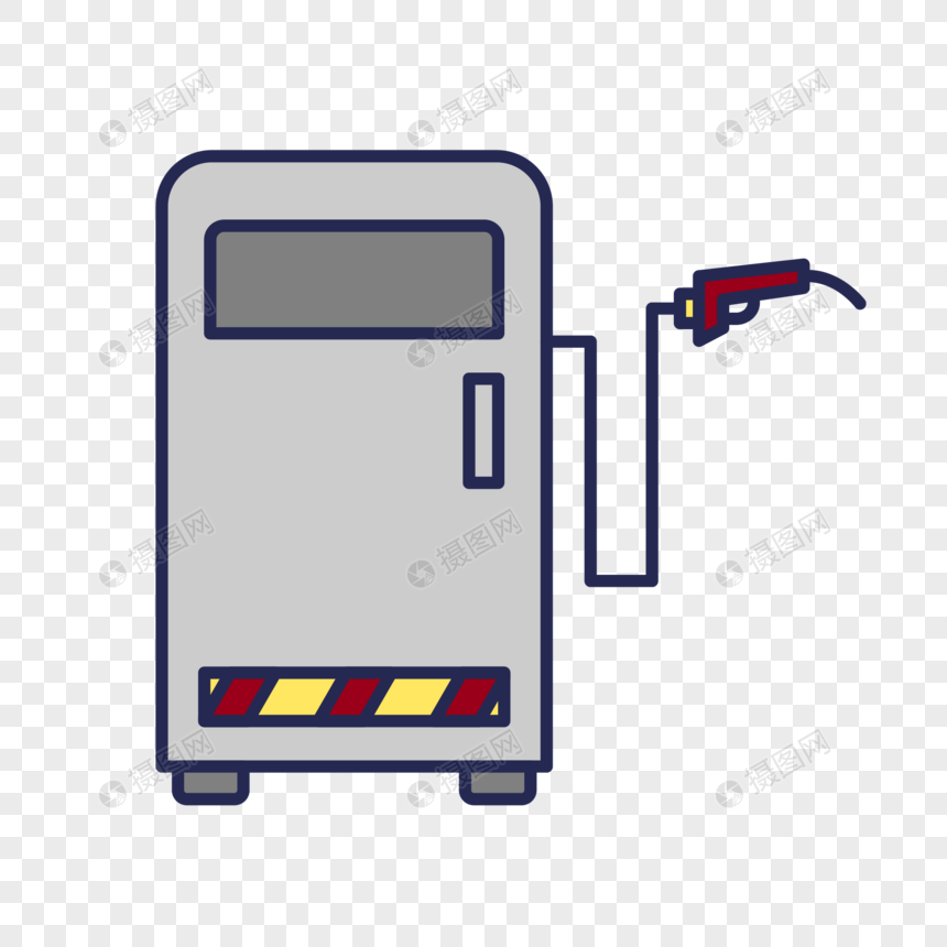 860x860 Gas Station Vector Png Image Picture Free Download