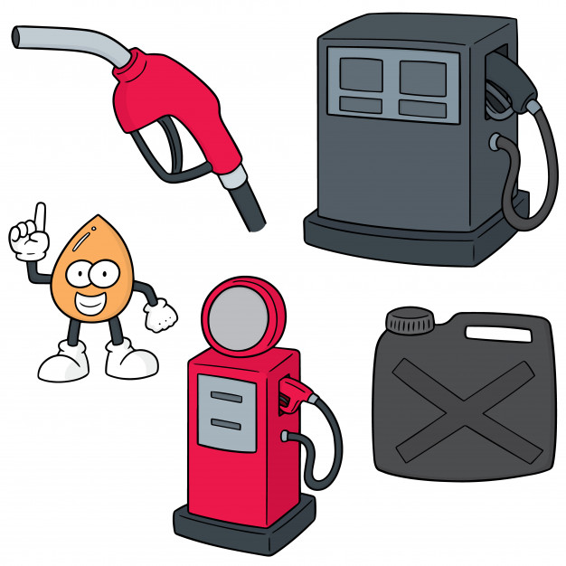 626x626 Vector Set Of Gas Station Vector Premium Download