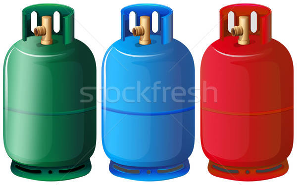 Gas Tanks Vector Illustration Daniel Cole 600x374 Gas Tanks Vector Illustration Daniel Cole