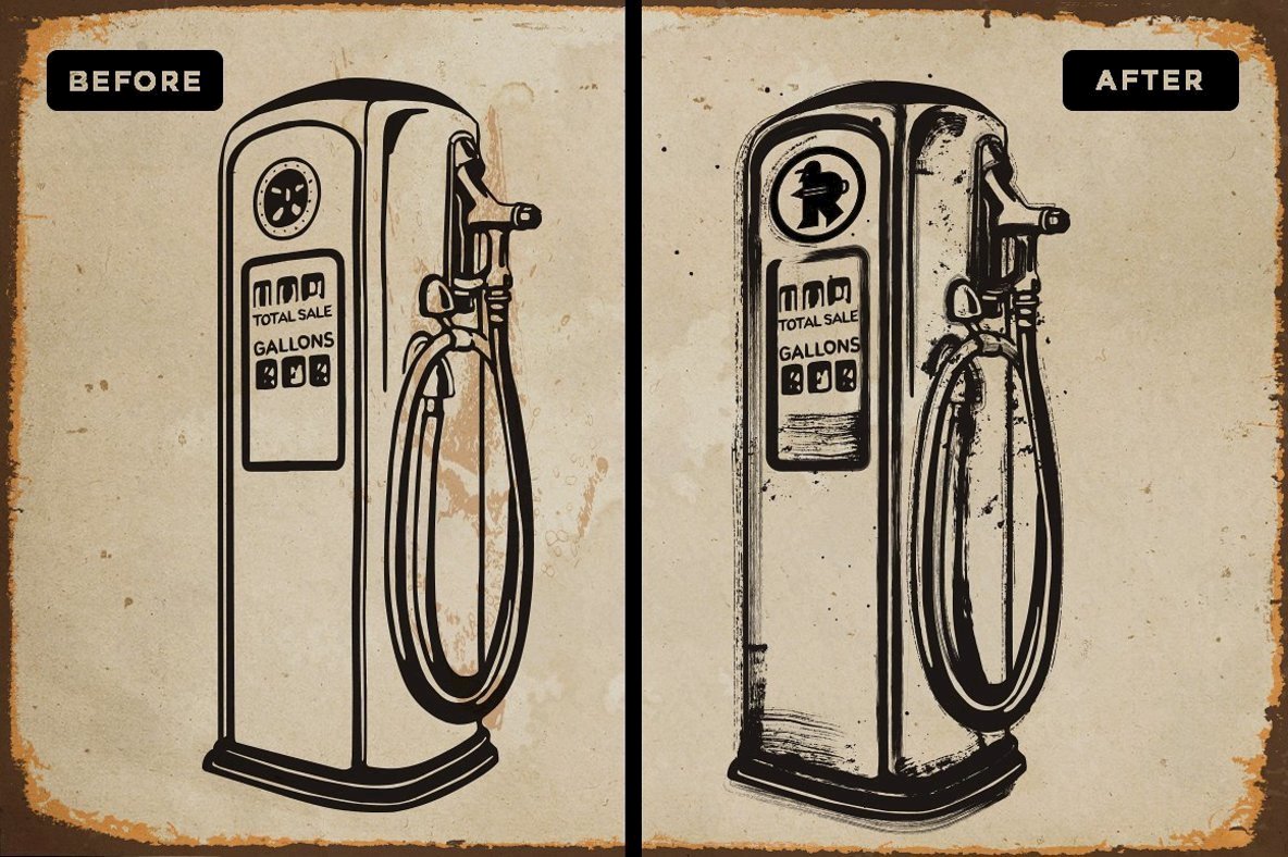 Fuel Station Vector Brushes 1184x788 Fuel Station Vector Brushes