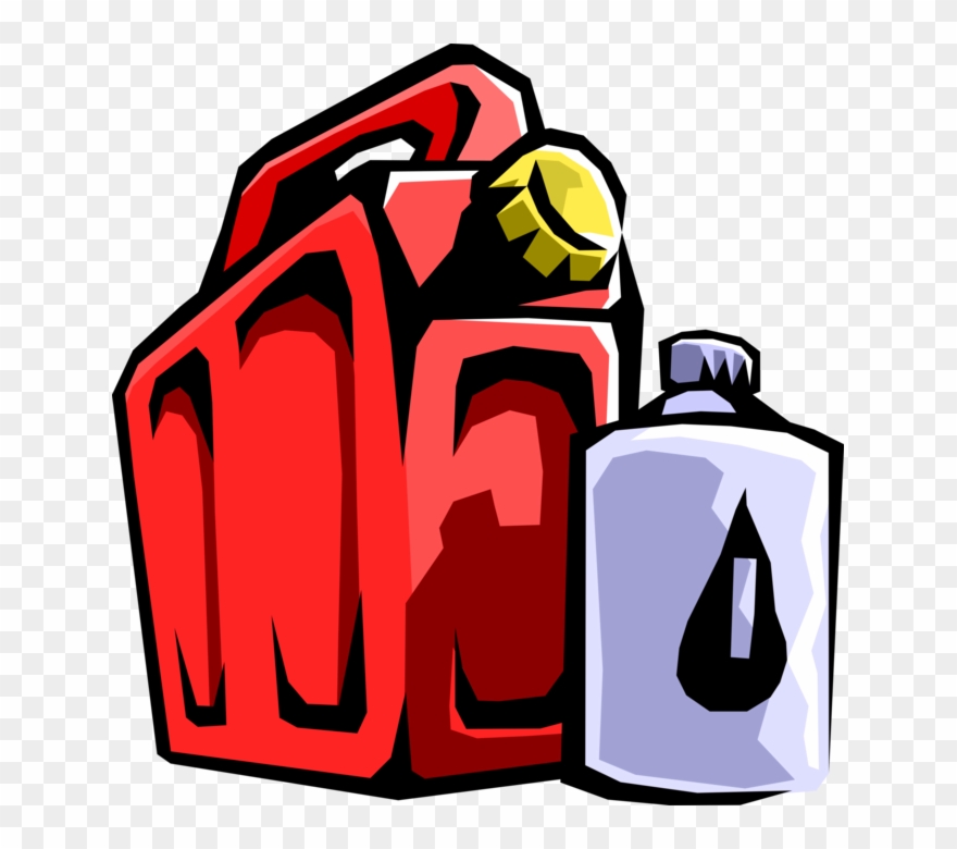 880x780 Gasoline Vector Image Illustration