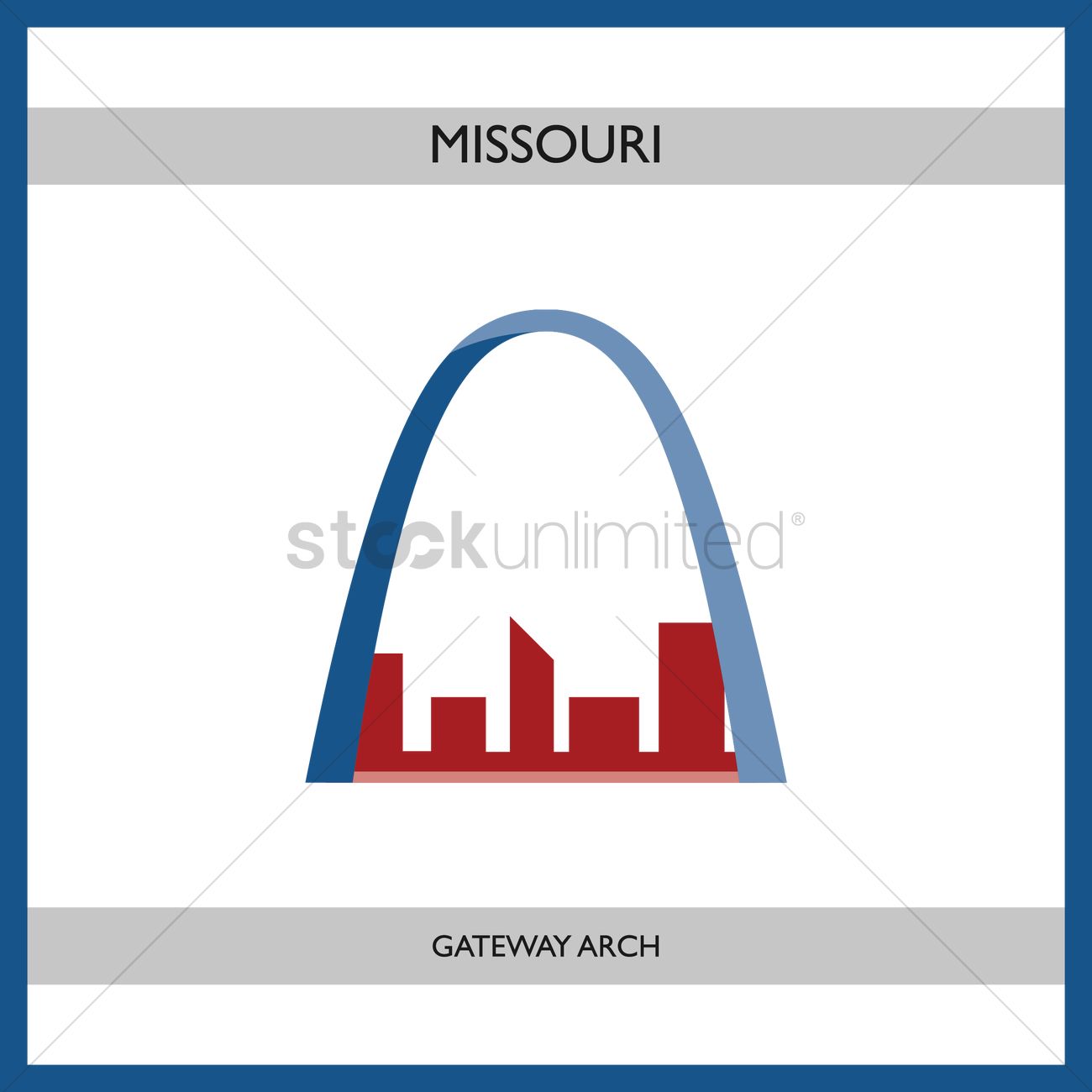 Gateway Arch Vector Image 1300x1300 Gateway Arch Vector Image