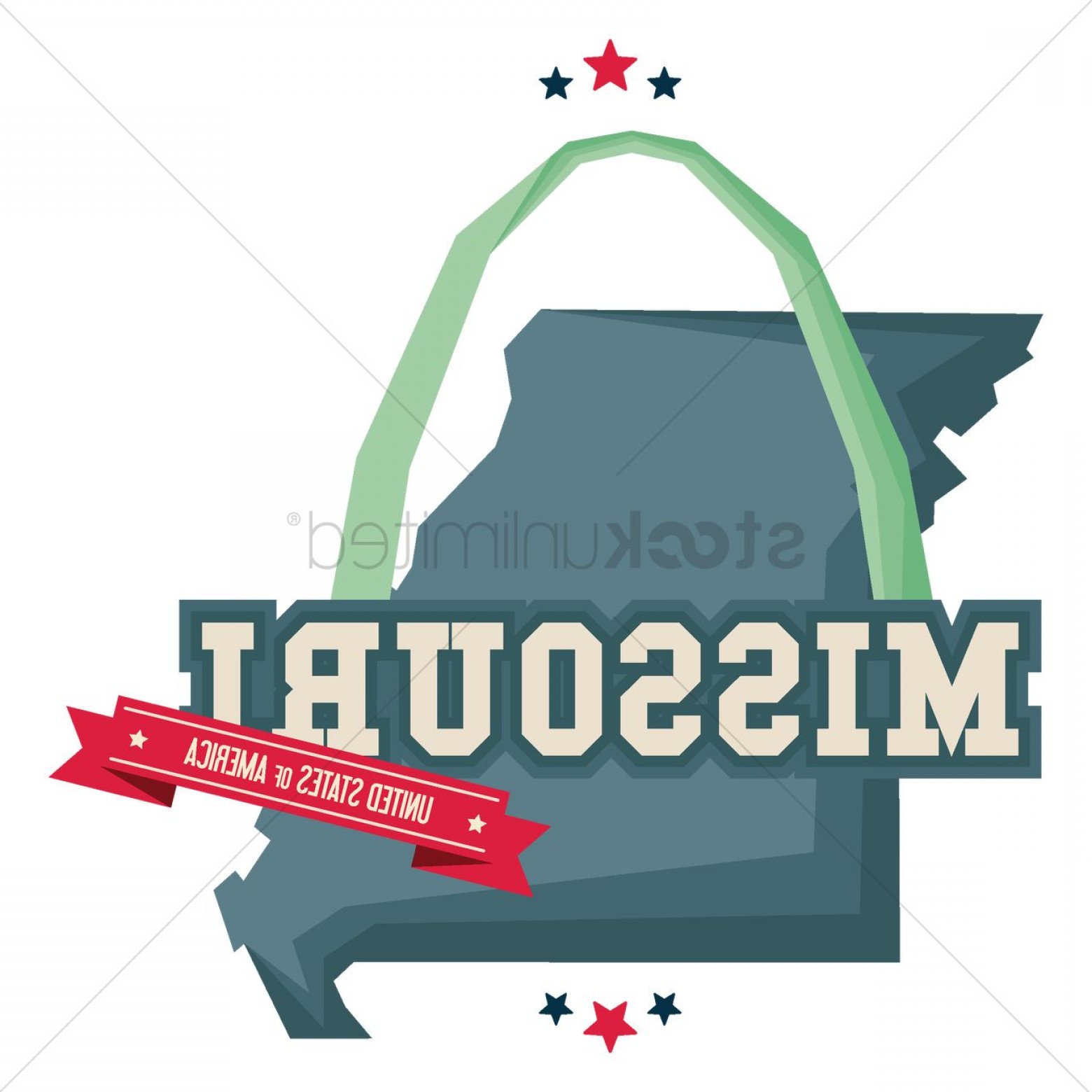 Missouri Map With St Louis Gateway Arch Soidergi 1560x1560 Missouri Map With St Louis Gateway Arch Soidergi