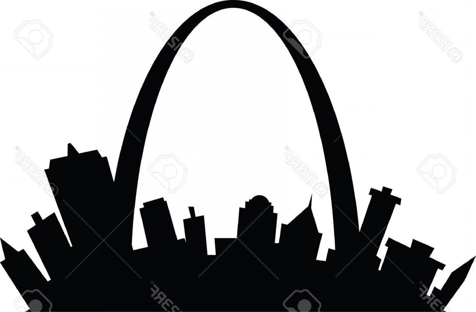 Gateway Arch Vector At Collection Of Gateway Arch