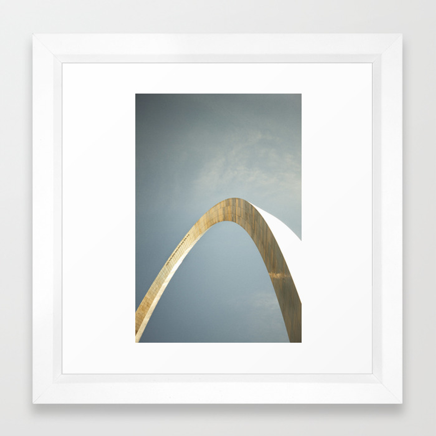 Gateway Arch Framed Art Print 1500x1500 Gateway Arch Framed Art Print