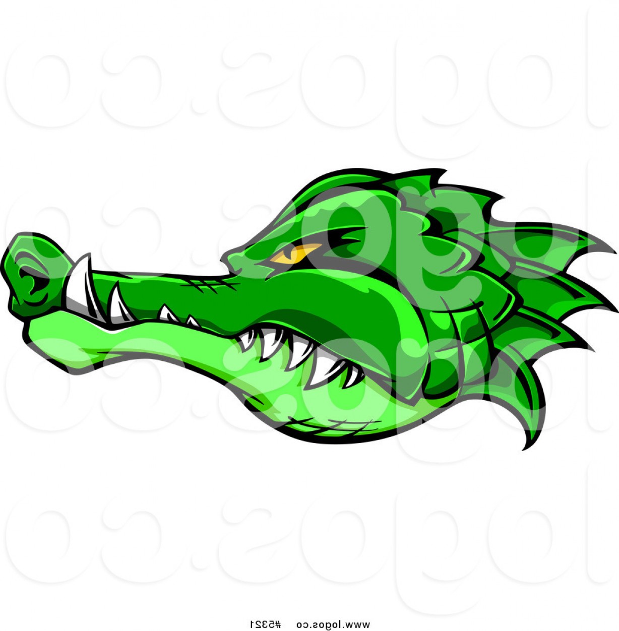 Gator Head Vector at Vectorified.com | Collection of Gator Head Vector ...