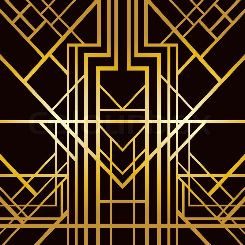 Gatsby Pattern Vector