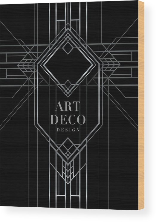 522x740 The Great Gatsby Deco Style Vector, Abstract Geometric Pattern