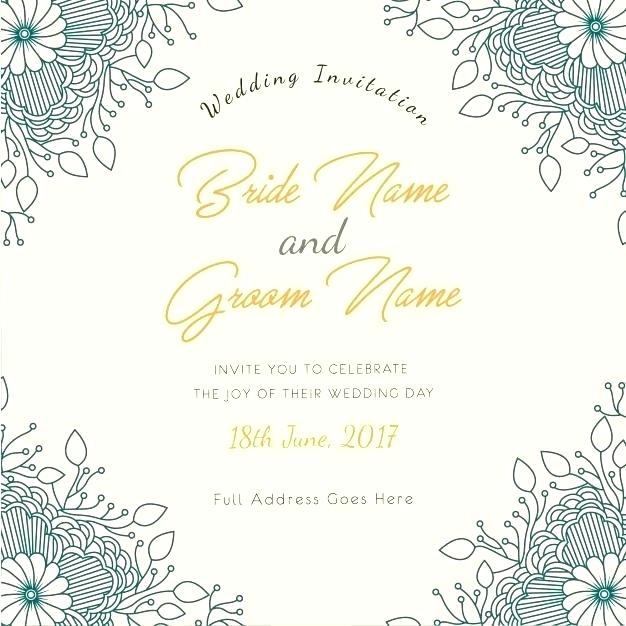 Beautiful Wedding Invitation Template Free Vector Templates Design 626x626 Beautiful Wedding Invitation Template Free Vector Templates Design