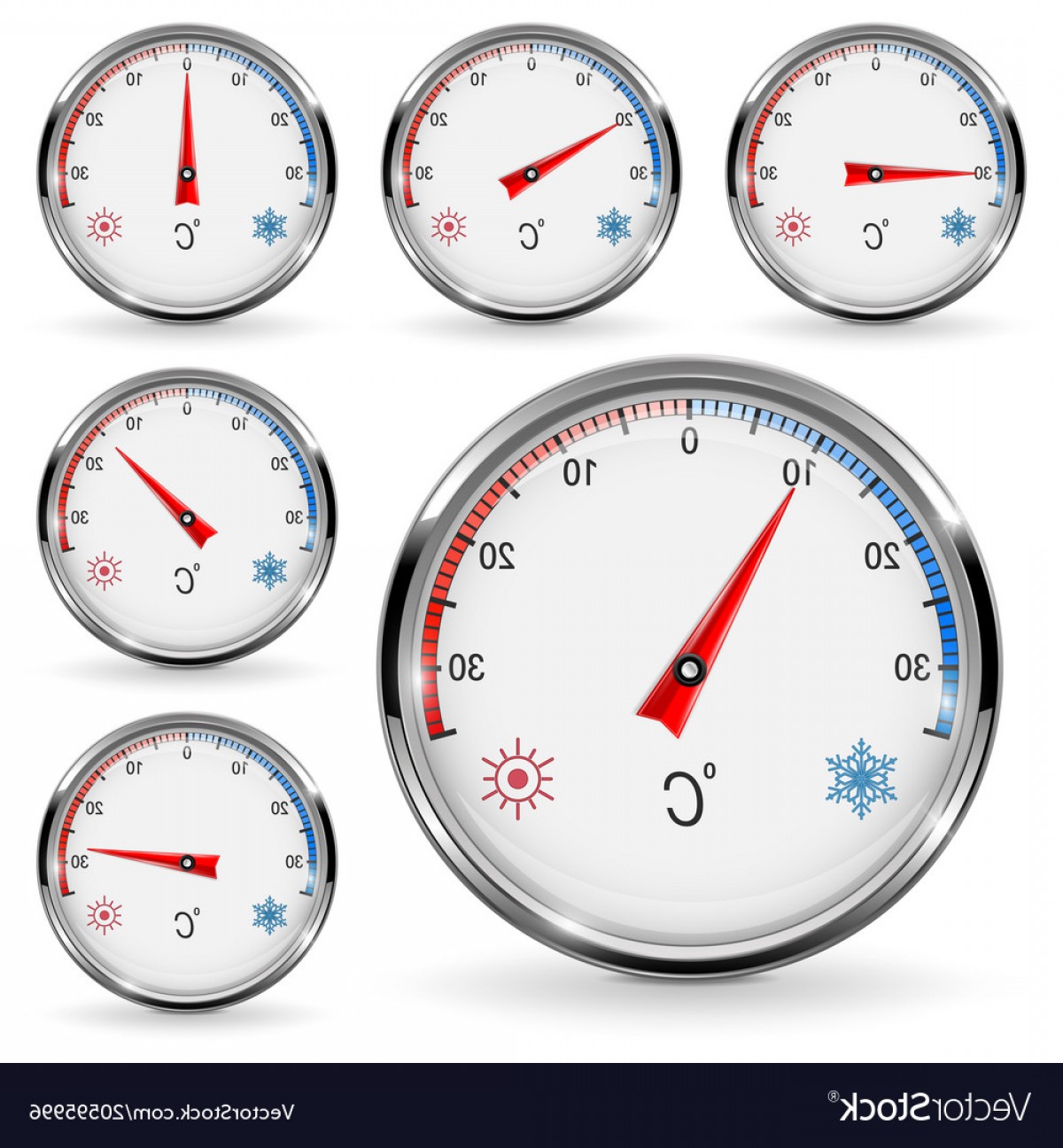1200x1296 Vector Gauge Thermometer Savoyuptown