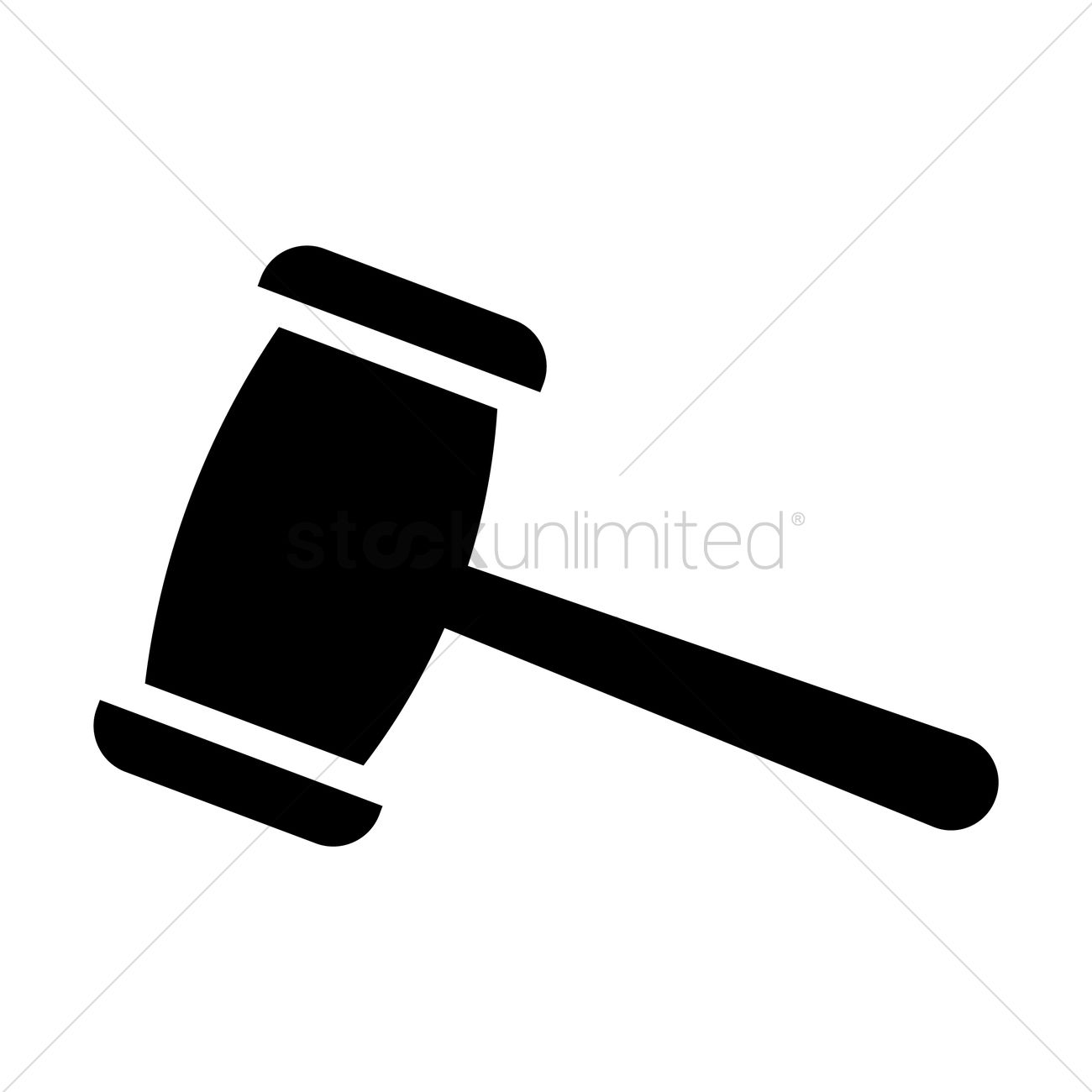 Gavel Vector Image 1300x1300 Gavel Vector Image