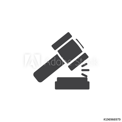 Law Gavel Vector Icon Filled Flat Sign For Mobile Concept And Web 500x500 Law Gavel Vector Icon Filled Flat Sign For Mobile Concept And Web