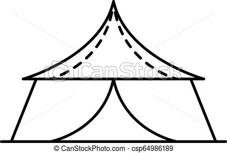 450x305 Gazebo Icon, Outline Style Gazebo Icon Outline Gazebo Vector