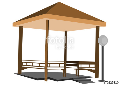500x354 Gazebo Stock Image And Royalty Free Vector