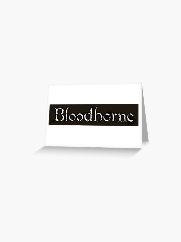750x1000 Hq Bloodborne Logo