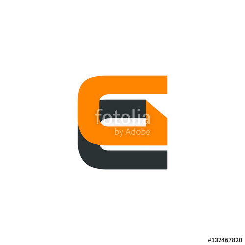 500x500 G C Gc Cg Capital Letter Logo Vector Stock Image And Royalty Free