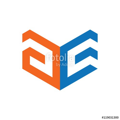 500x500 Initial Letters Gc Logo Vector Stock Image And Royalty Free