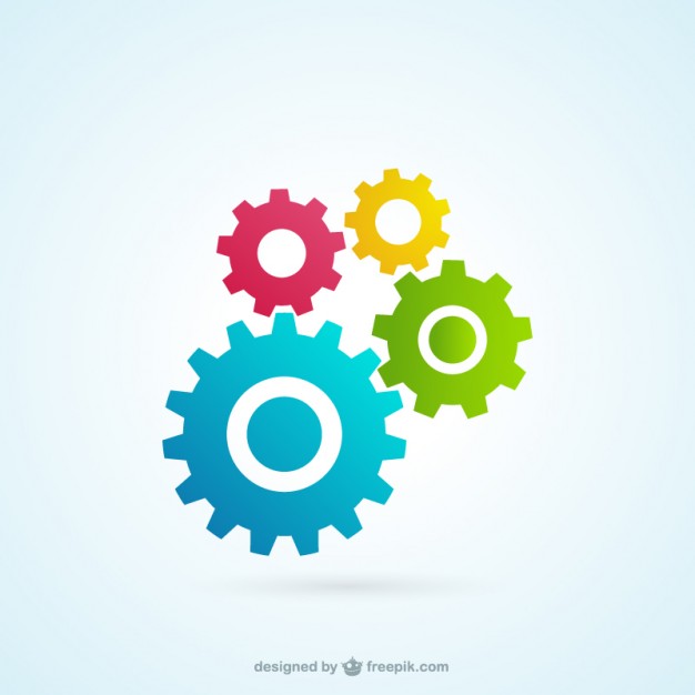 Colorful Gears Icons Vector Free Download 626x626 Colorful Gears Icons Vector Free Download
