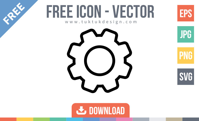 Gear Icon Symbol Free Vector Image 800x486 Gear Icon Symbol Free Vector Image