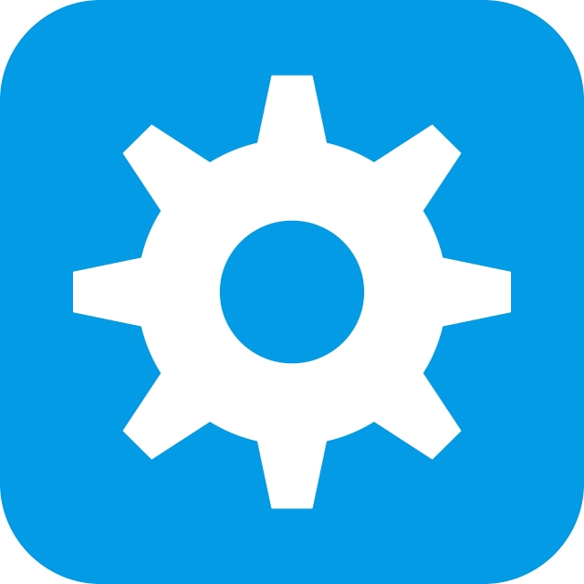640x640 Vector Gear Icon, Gear Icon, Settings, Setup Icon Png And Vector