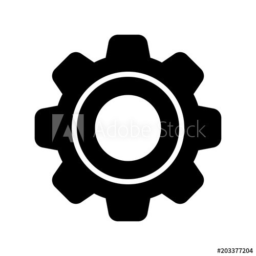 Gear Icon, Service Icon, Maintenance Icon Vector 500x500 Gear Icon, Service Icon, Maintenance Icon Vector