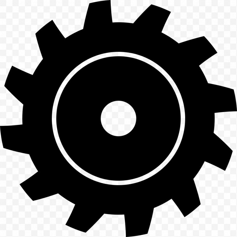 800x800 Gear, Png, Gear, Black And White, Display Resolution